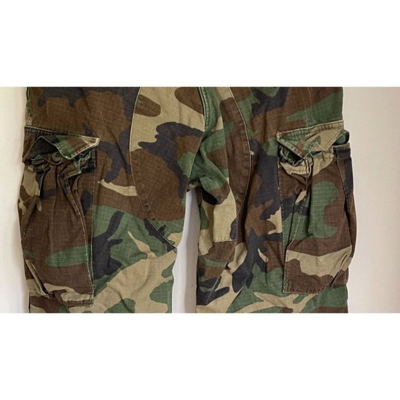 Vintage  US Military Camo Army Jungle Pants Size Small - Picture 7 of 10